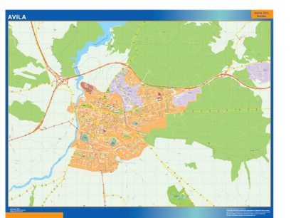 Mapa Avila callejero